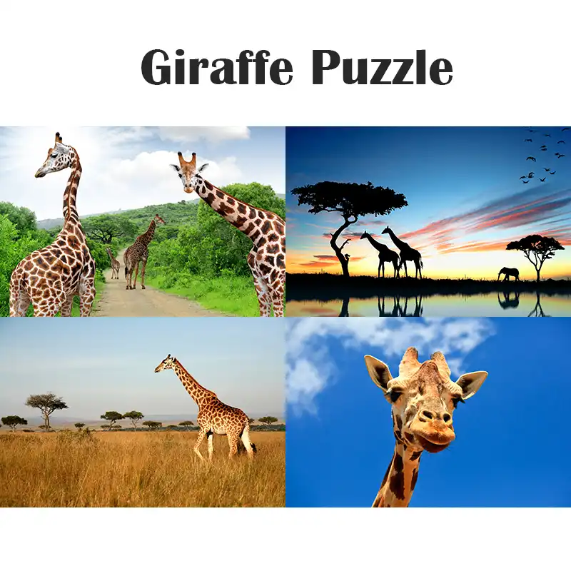giraffe jigsaw puzzle