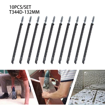 

5/10/15PCS T344D Fast And Straight Cut Jigsaw Blades For Dewalt Bosch Woodwork