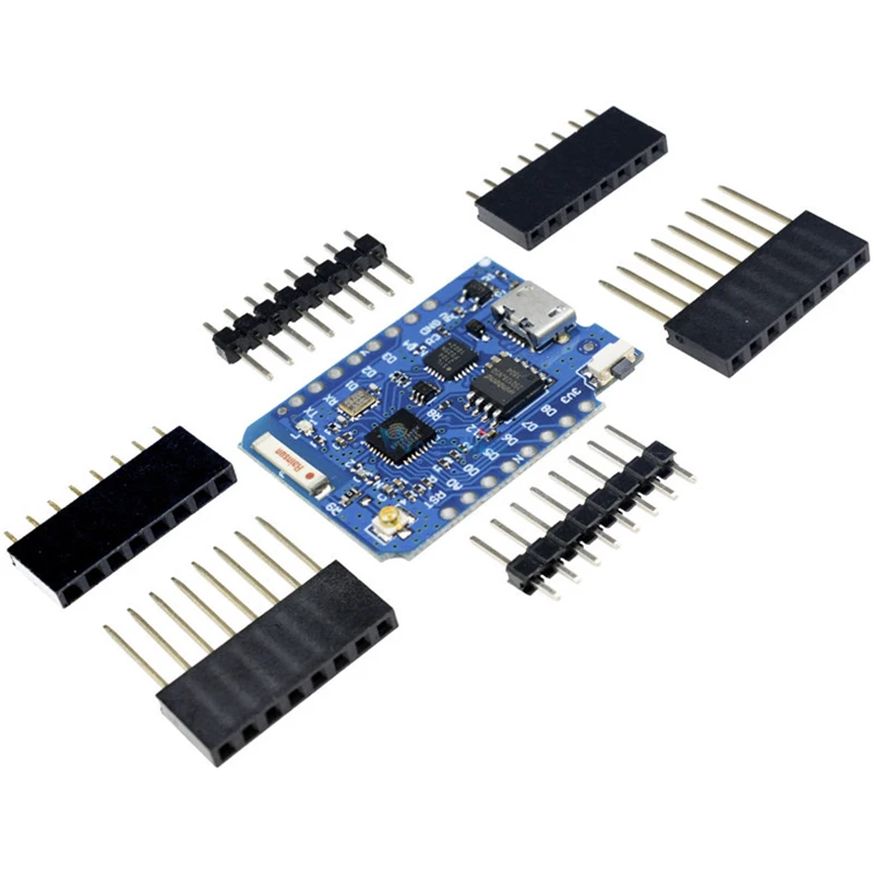 

For WEMOS D1 Mini Pro 16M Bytes External Antenna Connector NodeMCU ESP8266 ESP-8266EX CP2104 WIFI Development Board USB Adapter