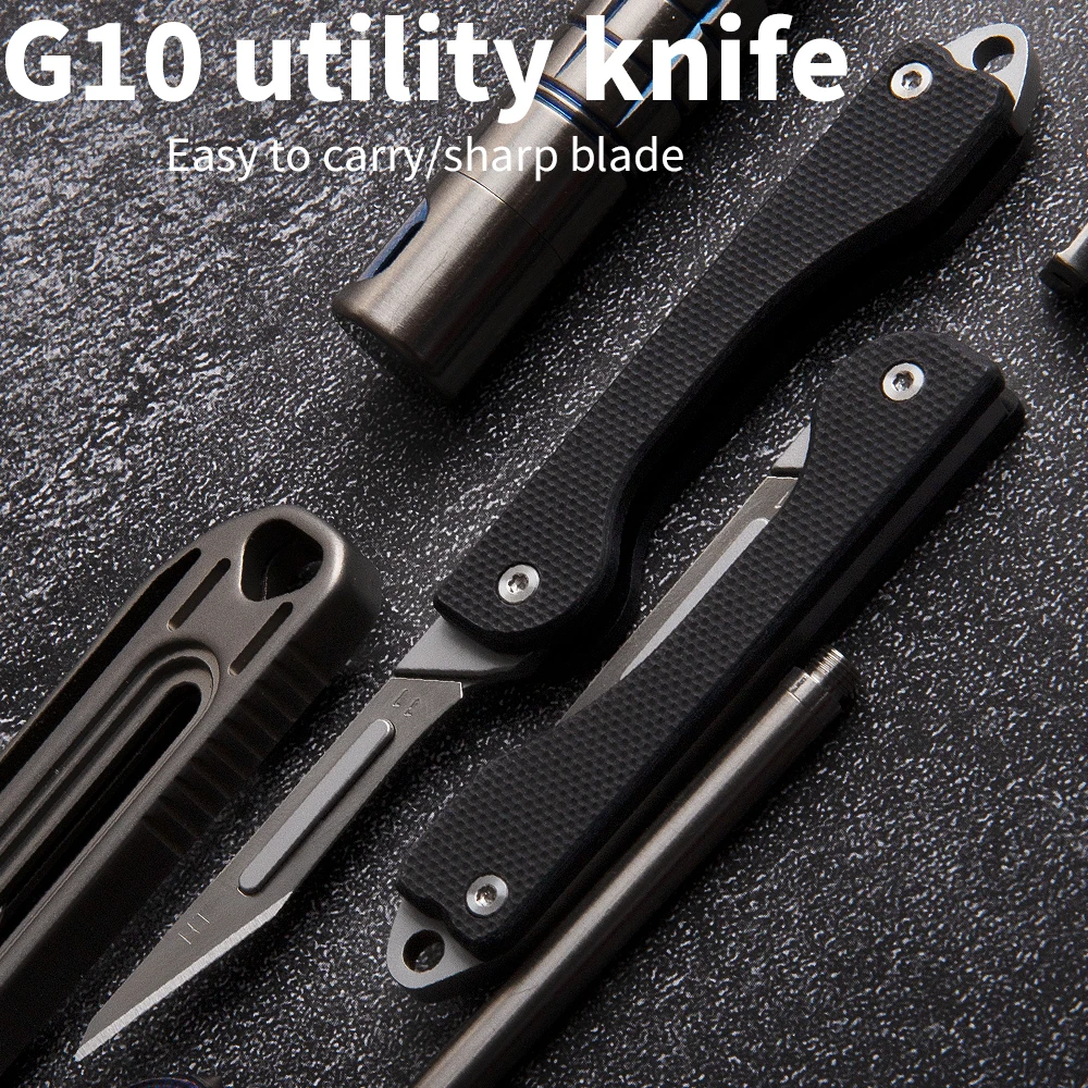 

G10 Mini Folding Knife New Outdoor Camping Survival Tool EDC Daily Keyknife