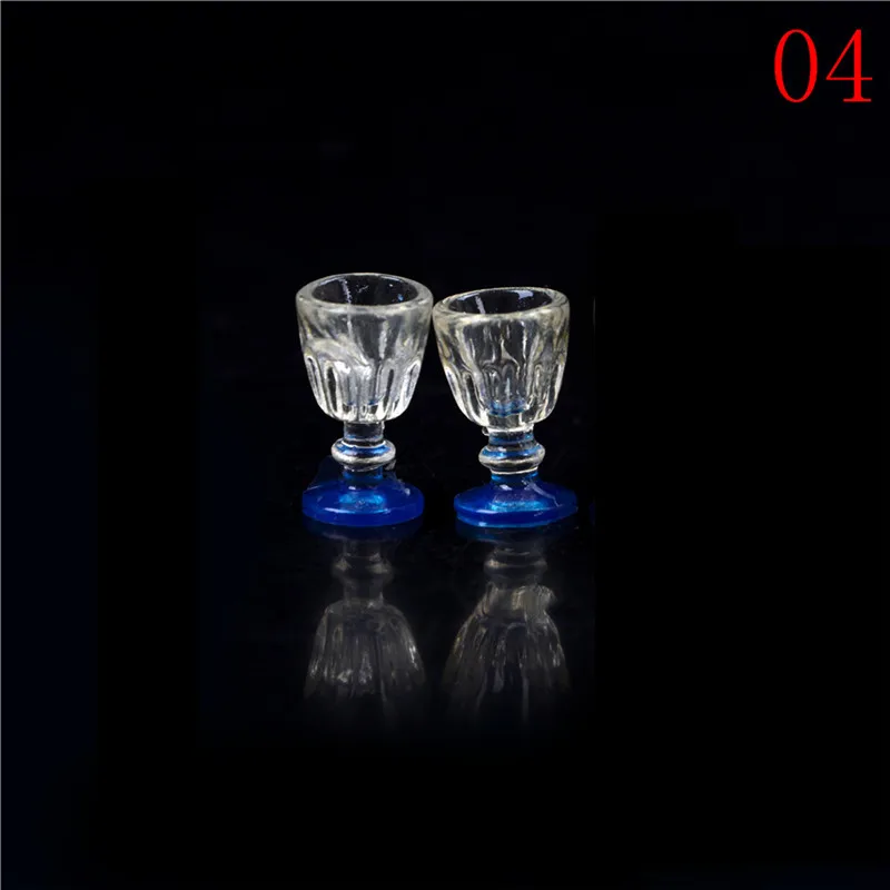 1-5pcs Mini Cute Milkshake Ice Cream Lemon Milk Fruit Tea Water Cup Strawberry Miniatures Dollhouse Accessories Cups Kitchen Toy