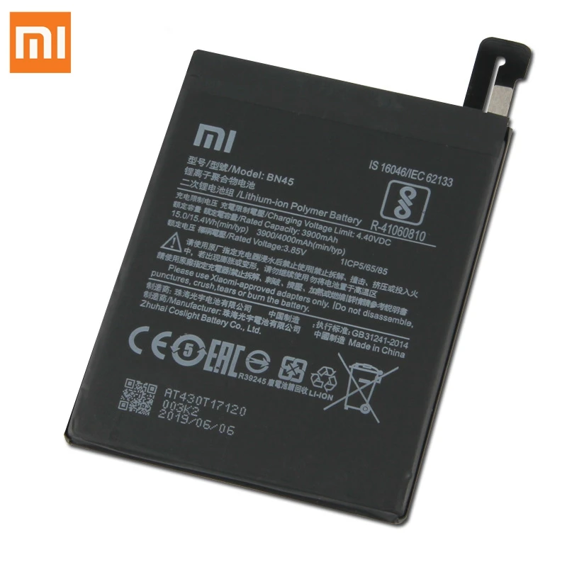 Батарея BN41 BN43 BM47 для Xiaomi Redmi Note 4 Hong mi Note4 Pro Note4X MTK Helio X20 Red mi 3 3S mi 5X mi note2 BN31 BN45