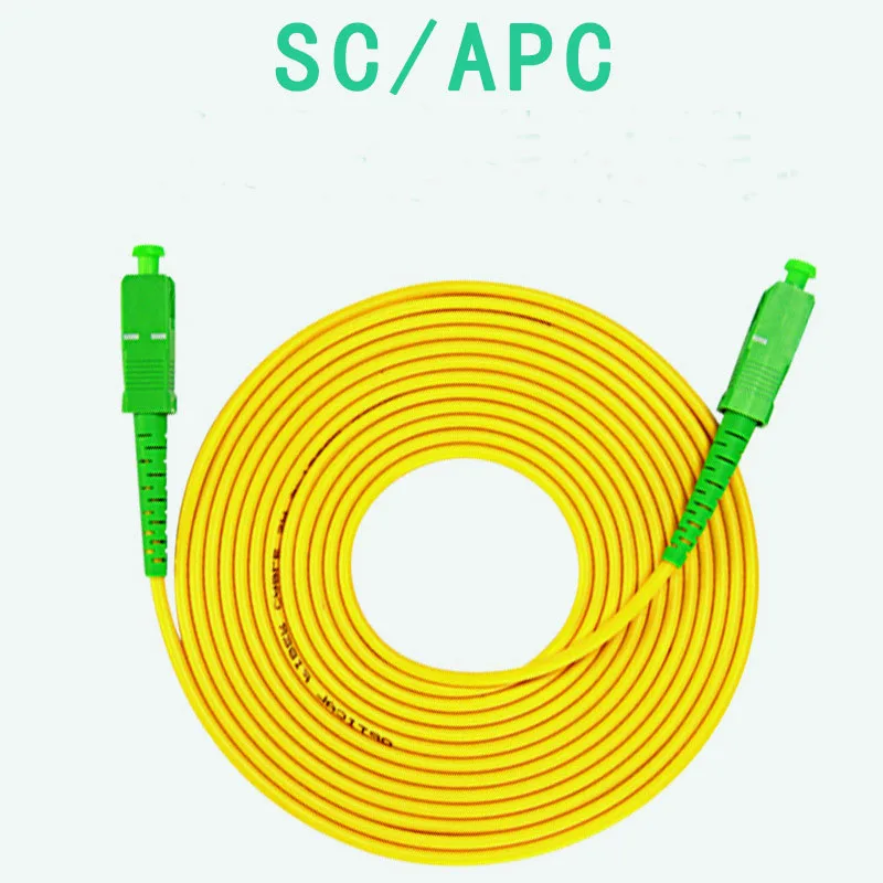 3,0 мм SC/APC-3 метр волоконно-оптический al патч-корд ПВХ комплект pigtail волоконно-оптический кабель