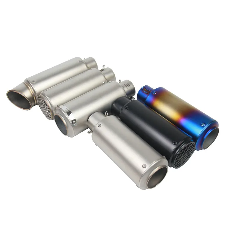 

11 Colors 51mm/60mm Motorcycle pipe exhaust with DB killer Motorcycle Exhaust Pipe Muffler Carbon Fiber GP-project Exhaust Pipe