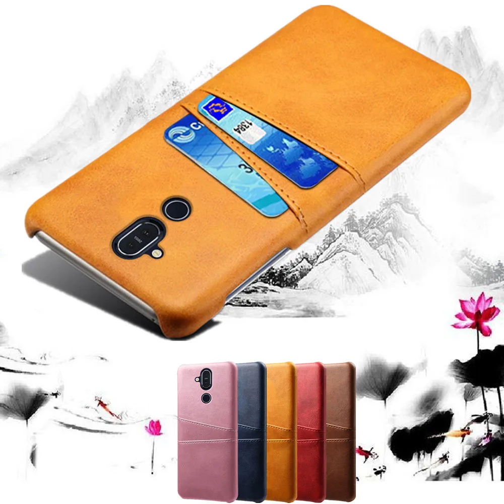 Чехол из искусственной кожи для Nokia X7 X71 X6 X5 NokiaX7 NokiaX5 NokiaX6 с отделениями карт чехол