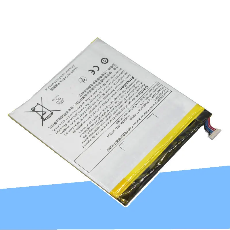 ISkyamS 1x2980 mAh MC-308594/MC 308594/MC308594 Сменный аккумулятор для Amazon Kindle Fire 7 5th Gen SV98LN/Bulk