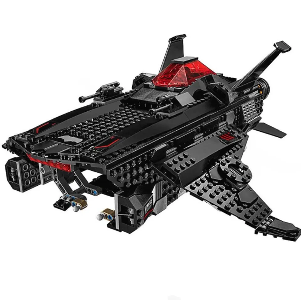Bela 10846 Dc супергерой из комиксов Летающий лиса Бэтмобиль Airlift атака строительные блоки игрушки совместимы с 76087 Бэтмен игрушки