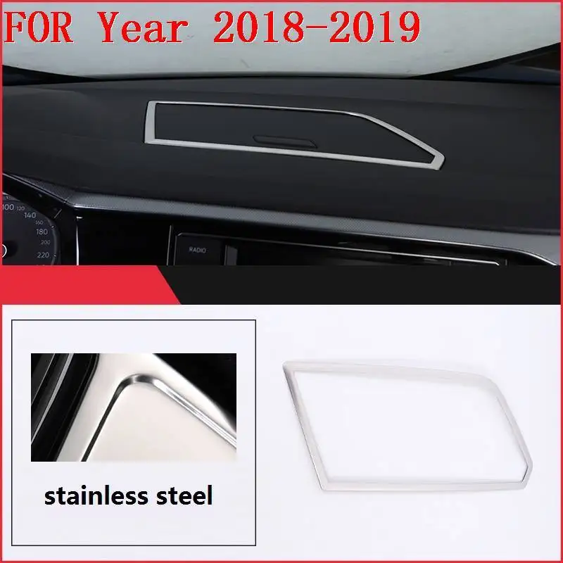Control System Interior Promote Auto Automobile Modified Decorative Trim Car Styling Parts Bright 18 19 FOR Volkswagen Tayron - Название цвета: Version L