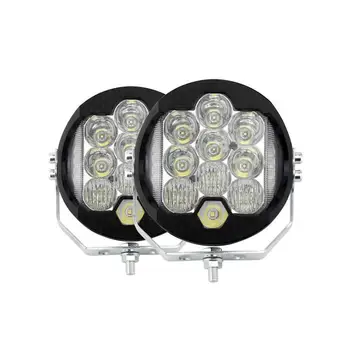 

Car LED Work Three-Sided Front Bumper Headlight for Jeep Horse Herder Off-Road Vehicle Motocycle Truck Pickup