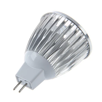 

Top-6W MR16 GU5.3 Warm White 3 LED Light Lamp Bulb Spotlight High Power FOR Recessed & Under Cabinet Lighting Bulb