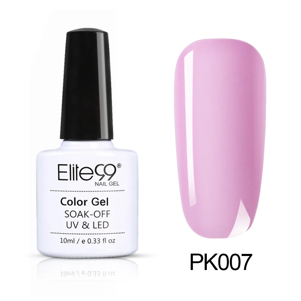 PK007 Elite99 флуоресцентный Гель-лак для ногтей Гибридный лак все для маникюра Полупостоянный гель для дизайна ногтей Macaron лак для ногтей праймер - Цвет: PK007