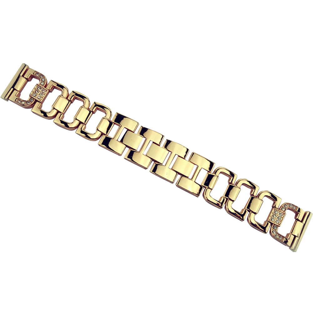 

Stainless Steel Bracelet Replacement Band Accessories Link Durable Crystals Watch Strap Fashion Shiny Loop 42mm 38mm For Apple
