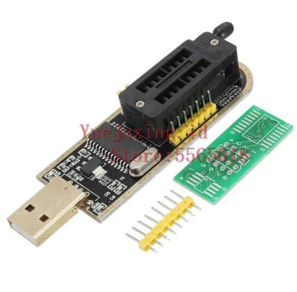 USB программатор CH341A 24 серии 25 EEPROM Flash BIOS с программным обеспечением и