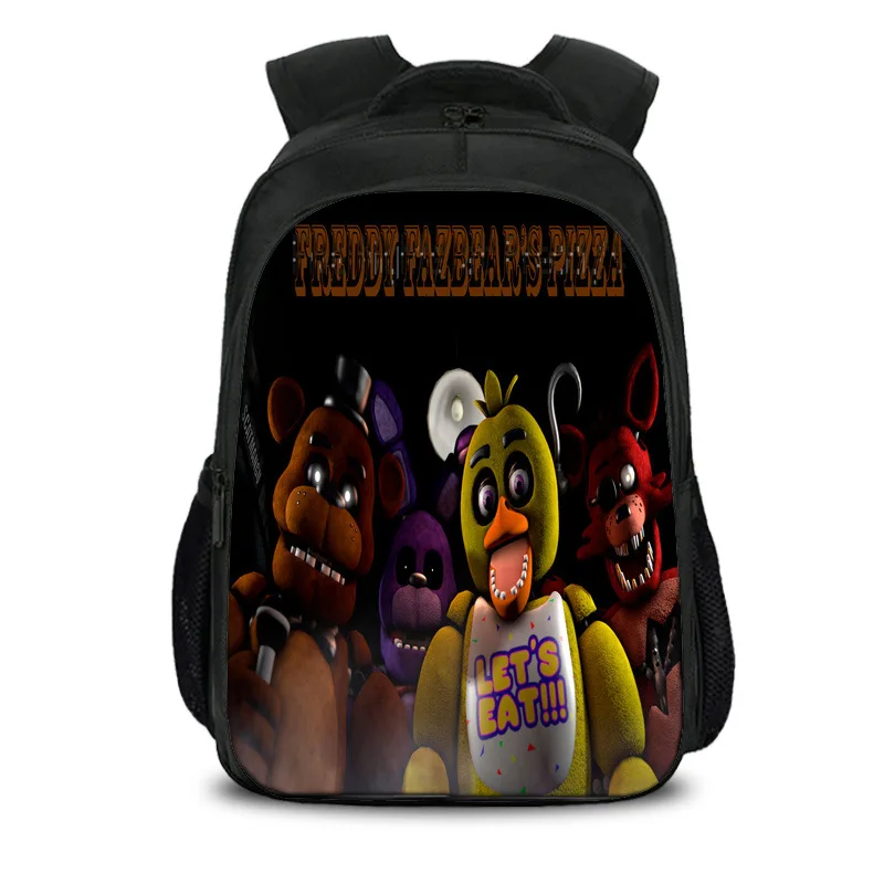 as pictures Рюкзаки Five Nights At Freddy's, школьные рюкзаки Bonnie Fazbear, Foxy Freddy Chica, школьные сумки для подростков, Mochila Infantil - Цвет: as pictures