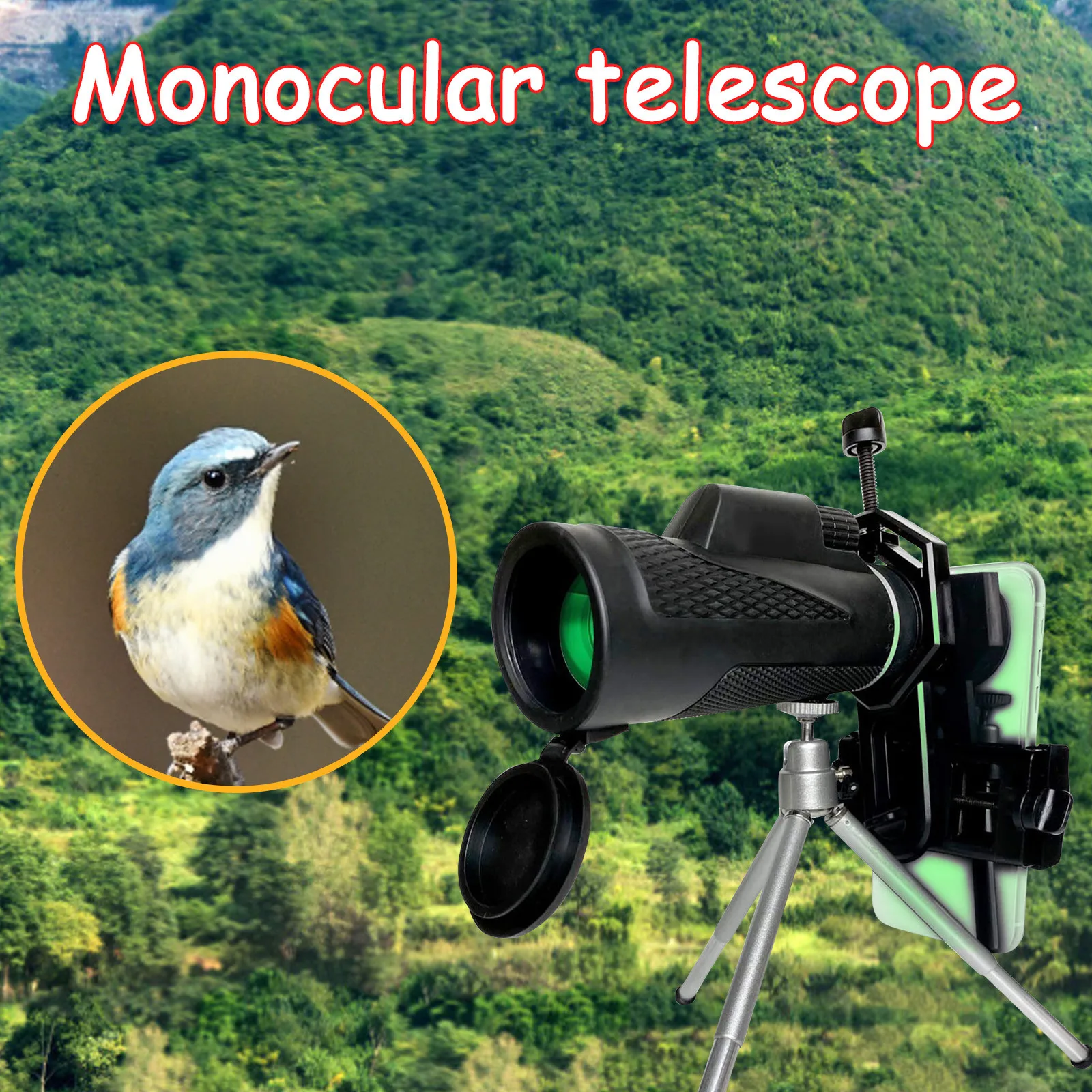 Wide-angle Astronomical Telescope Monocular Lunar Observation Telescope  Monocular High Quality Telescope Supports Monocular - AliExpress