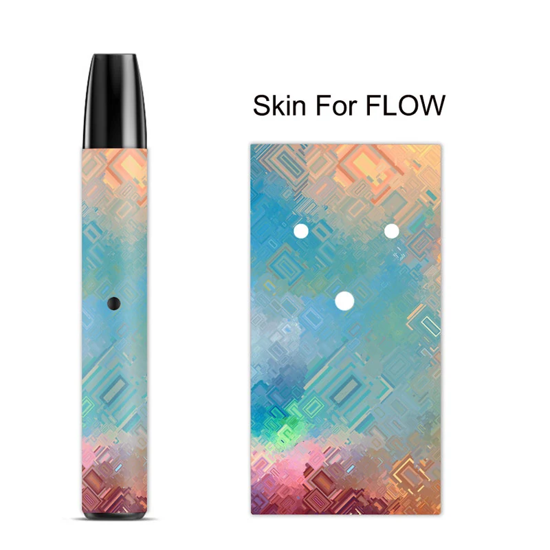 Galaxy стикер печать кожи для потока крышка пленка чехол для Voopoo E сигареты