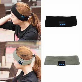 

Sleep Headphones Wireless Sports Headband Hands-free Music Bedphones Sleep Headphones with Stereo Speaker and Mic Speakers