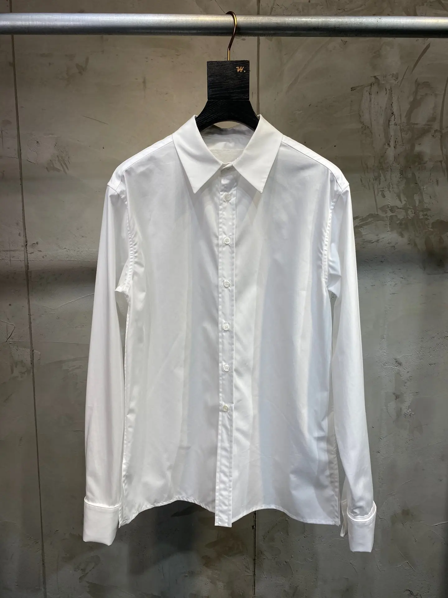 Новая женская мода с длинным рукавом Сексуальная Повседневная Однотонная рубашка 1128