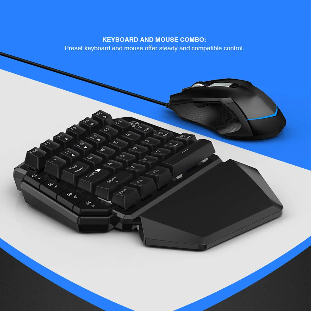 USB порт игровая клавиатура переходник для мыши набор Универсальный Регулируемый конвертер ключи консоль игры с Упор для рук беспроводной для ПК