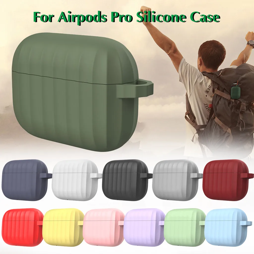 Для AirPods Pro Чехол для наушников 2019 Мини наушники sillicone водонепроницаемый Pretective