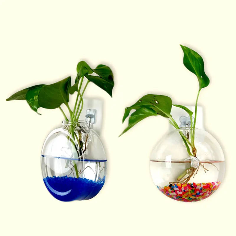 1 шт. настенная ваза настенная стеклянная ваза DIY фон для гостиной