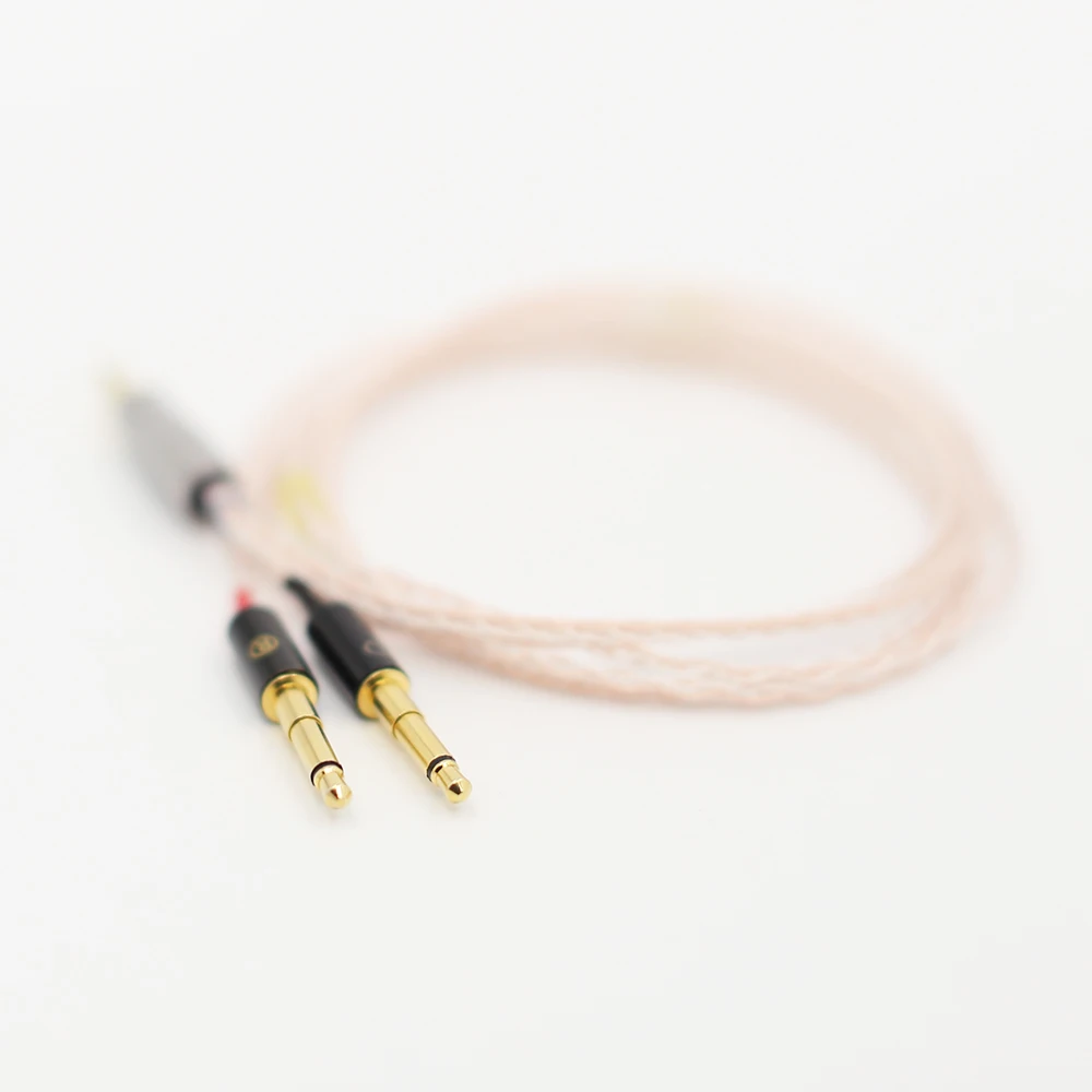 Audiocrast 8cores Replacement Headphones Cable Audio Upgrade Cable For Meze 99 Classics Focal Elear Headphones