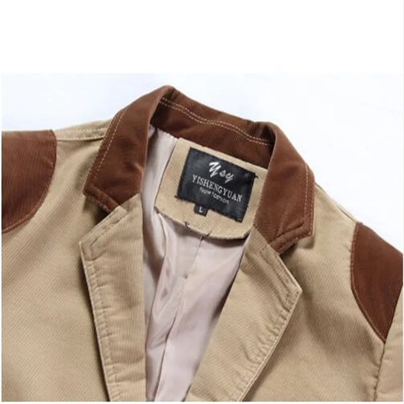 Мужской Блейзер Повседневный хаки Slim Fit плюс размер 4XL 5XL 6XL Костюмы, пиджак для мужчин 3 цвета M-6XL для мужчин большие размеры Новое мужское пальто