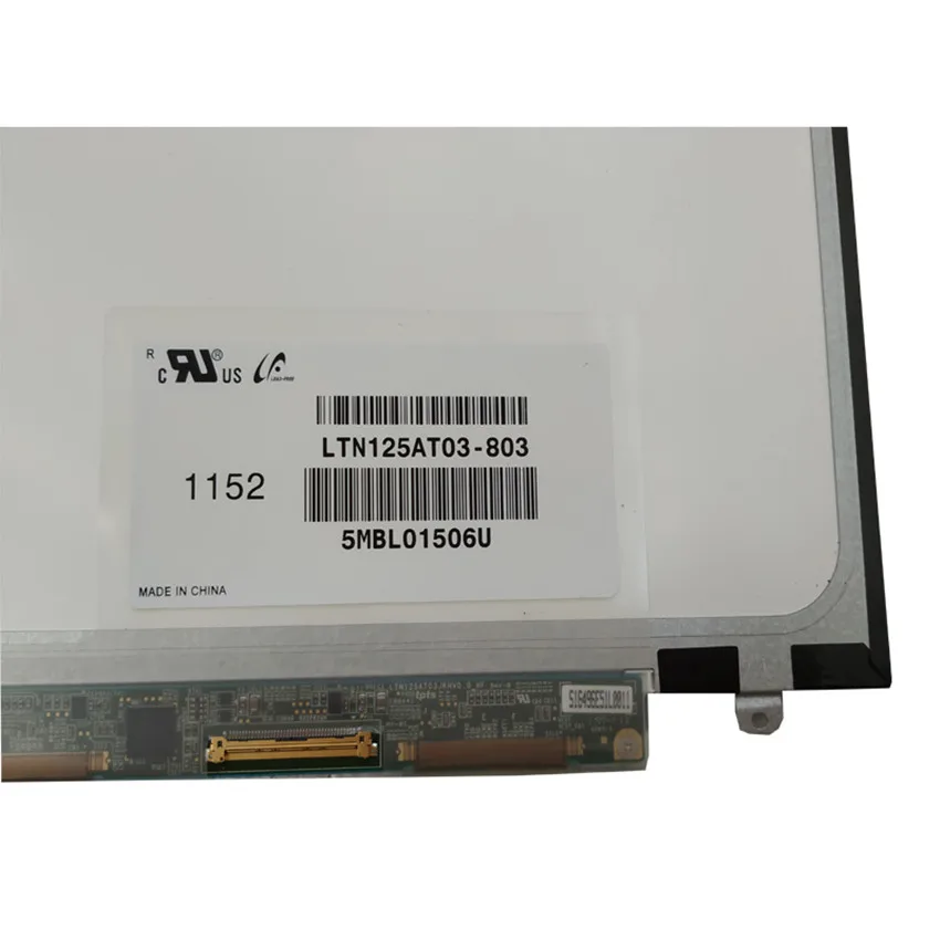 Для samsung 350U2B-A04 NP400B2B NP350U2A A01 LTN125AT03 LTN125AT03-803 LTN125AT03-801 ЖК-экран для ноутбука