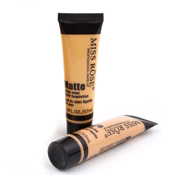 

Professional Makeup Oil-control Foundation Cream Face Skin Brighten Cosmetics Bronze Concealer Liquid Make up Base Corrector 1pc