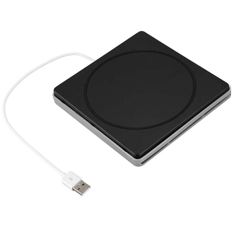 USB 2 0 портативный ультра тонкий внешний слот-в CD DVD ROM проигрыватель привод