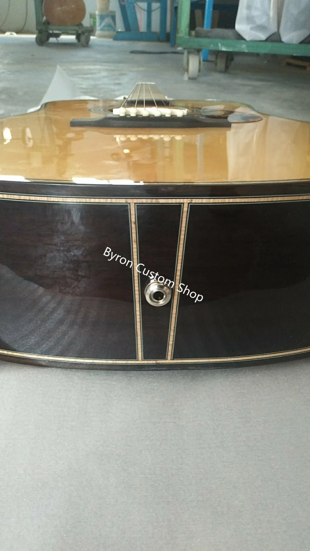 AAAA все твердой древесины полностью настроить Дредноут тела D форма акустическая электрогитара
