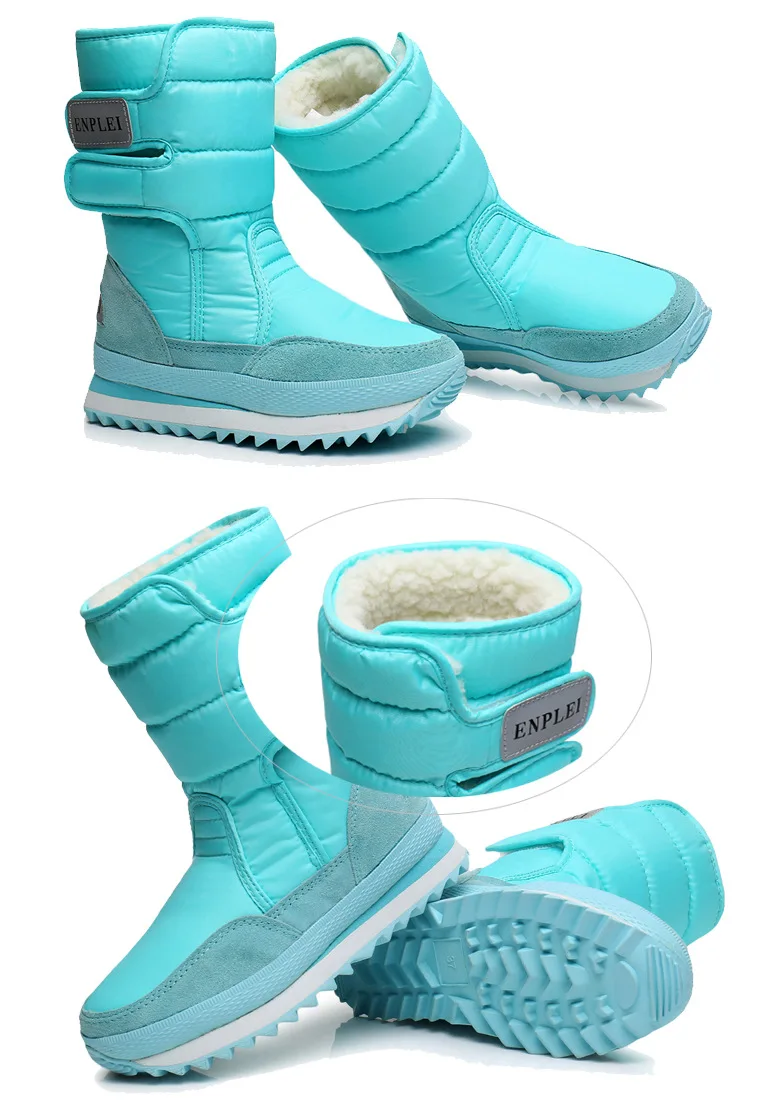 & loop meados de bezerro botas de