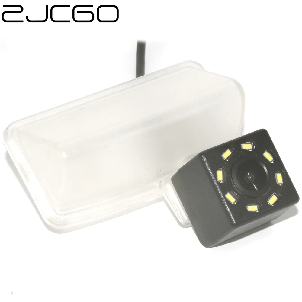ZJCGO HD CCD Автомобильная камера заднего вида для парковки, водонепроницаемая камера для Toyota Avanza transmver F650 Daihatsu Xenia 2011 - Название цвета: 8-LED