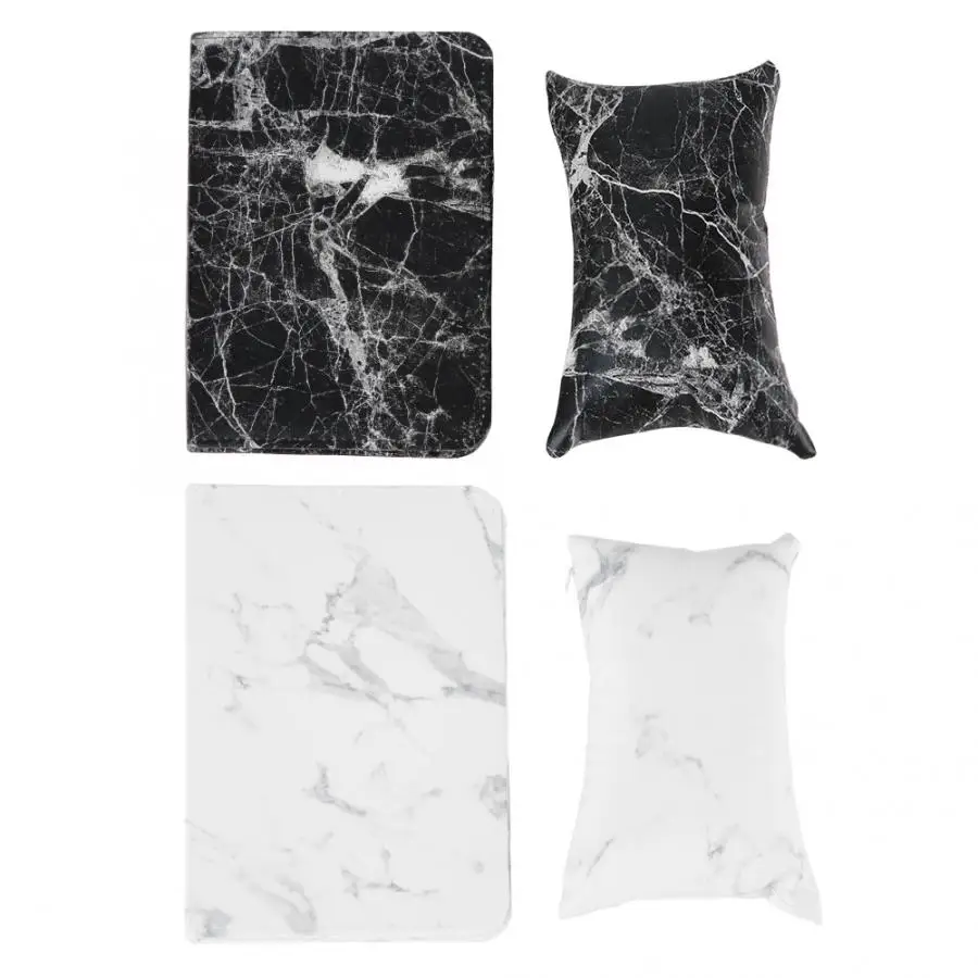 Manicure Hand Holder Soft PU Nail Art Removable Hand Pillow Foldable Cushion for Arm Rest Manicure Tool Manicure Mat Nails