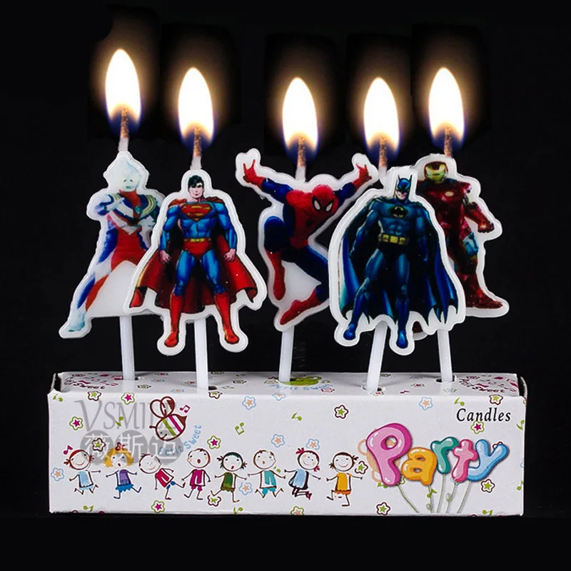 5 шт./набор. my pony мультфильм дети день рождения торт кекс топперы креативные девушки день рождения торт Декор свечи, праздничные принадлежности - Цвет: 1