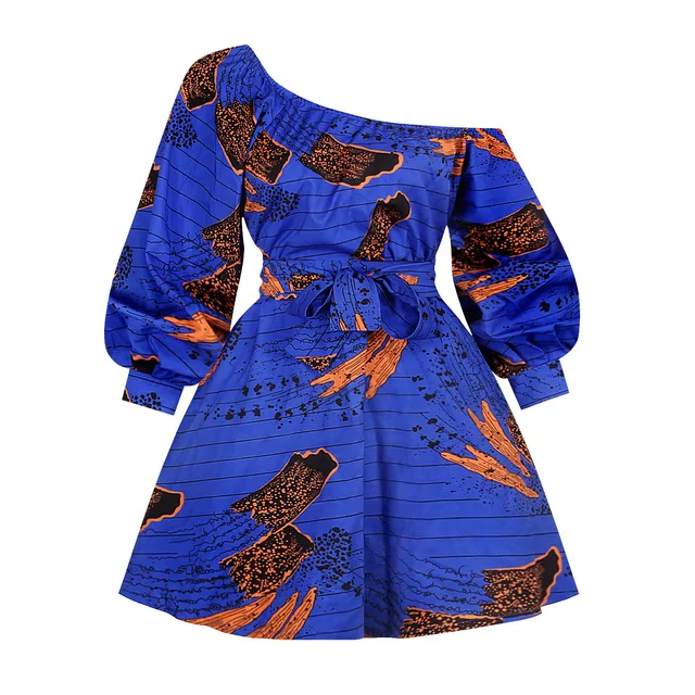 Ibe Sexy Off Shoulder African Dress - Image 6
