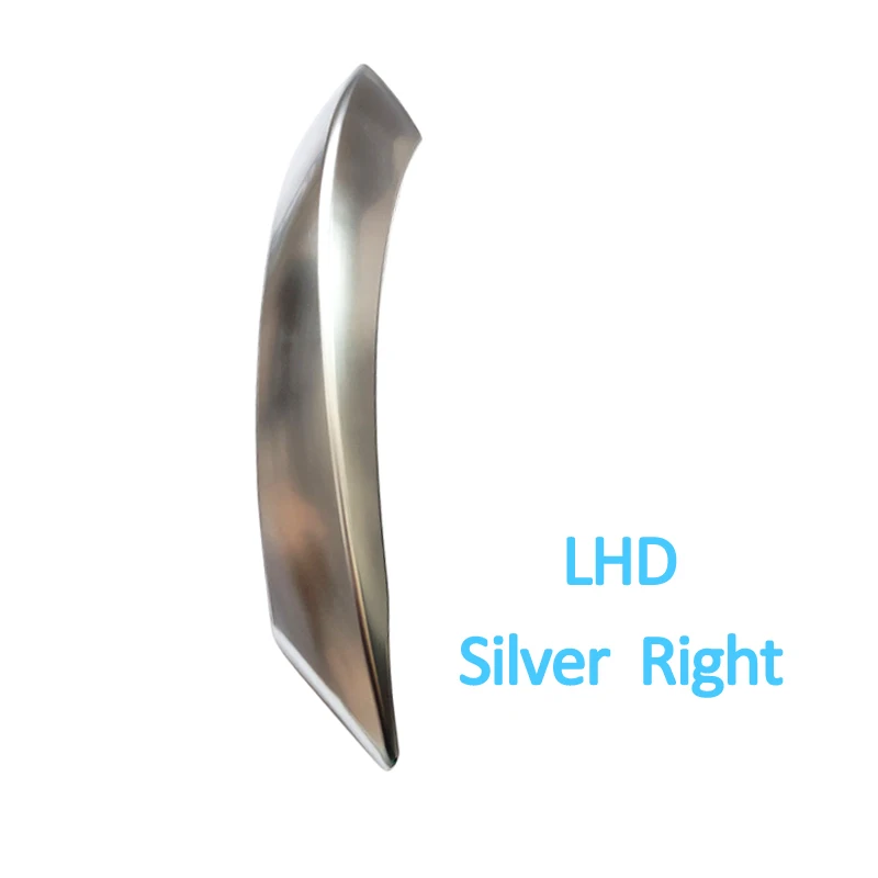 LHD RHD Luxury Interior Passenger Door Pull Handle Cover Trim Replacement For BMW Z4 E89 2009 - Цвет: LHD Right Silver