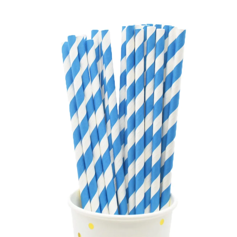 25pcs straw Мультяшные детские бумажные тарелки и стаканы с соломинкой, топпер для торта, подарок на день рождения для мальчиков, вечерние принадлежности - Цвет: 25pcs straw