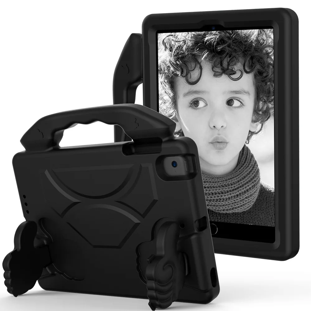 Durable Kids' Shockproof EVA Foam Tablet Case with Hand-held Stand