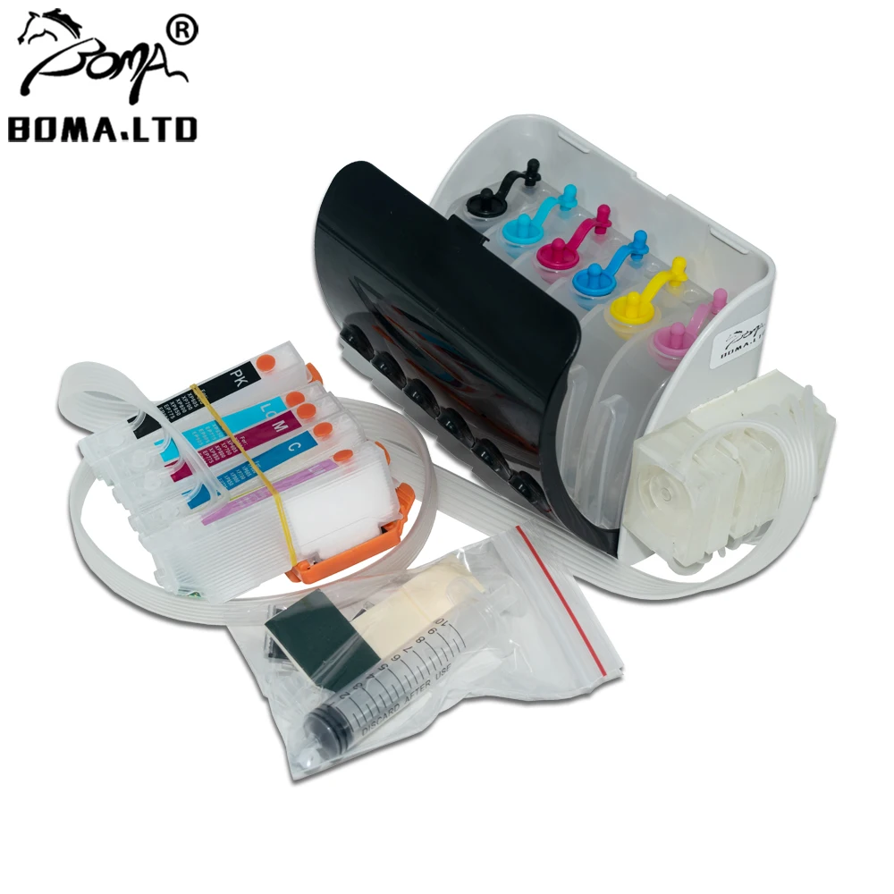 Bulk Ciss For Epson IC50 IC50BK PM-G850 PM-A940 PM-G860 EP-801A EP 