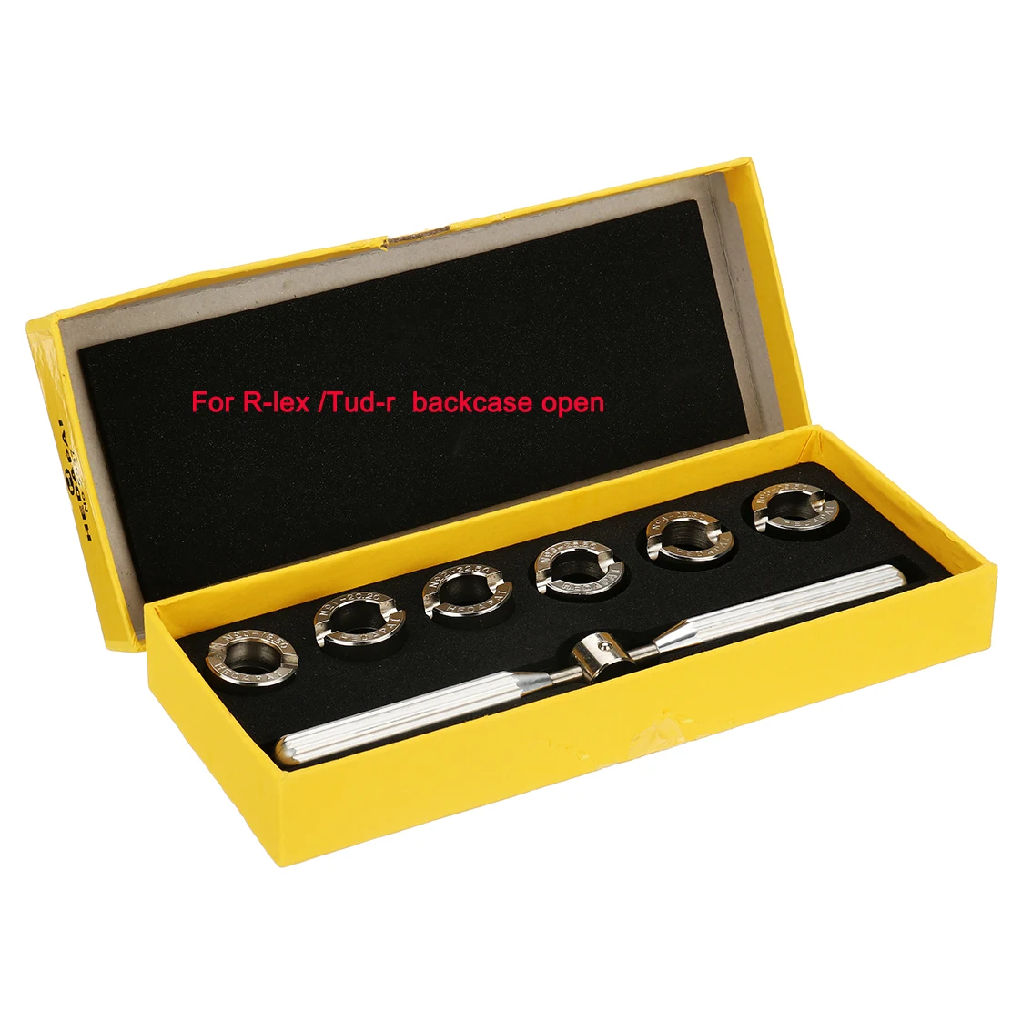 Watch Case Back Opener For Tudor Wristwatch Closer Repair Tool Kit Hand