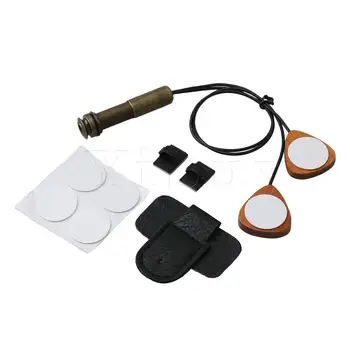 

Yibuy Musical Tool Guitar Pickup With Plastic Buckle Socket Sticker
