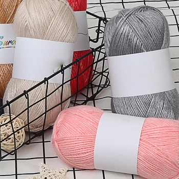 

100g / set High Quality Yarn for Knitting Cotton Wool Hand-knit DIY Stick needlework Women Scarf Coat Sweater Yarn