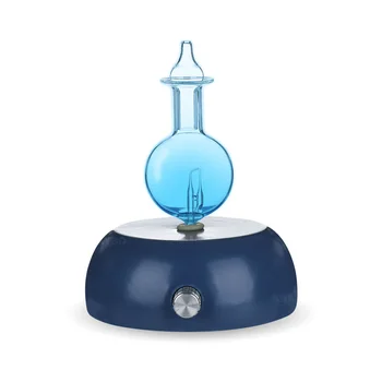 

KBAYBO Aromatherapy Pure Essential Oils Diffuser Ceramic Glass Cold Air Nebulizer with 7 Color LED Change