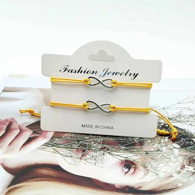 2 шт/комплект Новая мода мужской женский браслет красные черные Цвет состояние