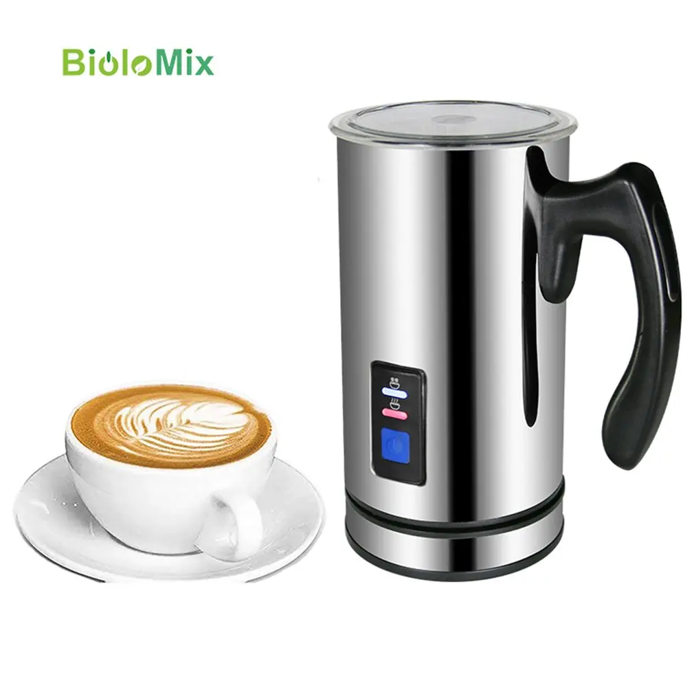 

3 Function Electric Milk Frother Milk Steamer Creamer Milk Heater with Foam Density for Latte Cappuccino Hot Chocolate