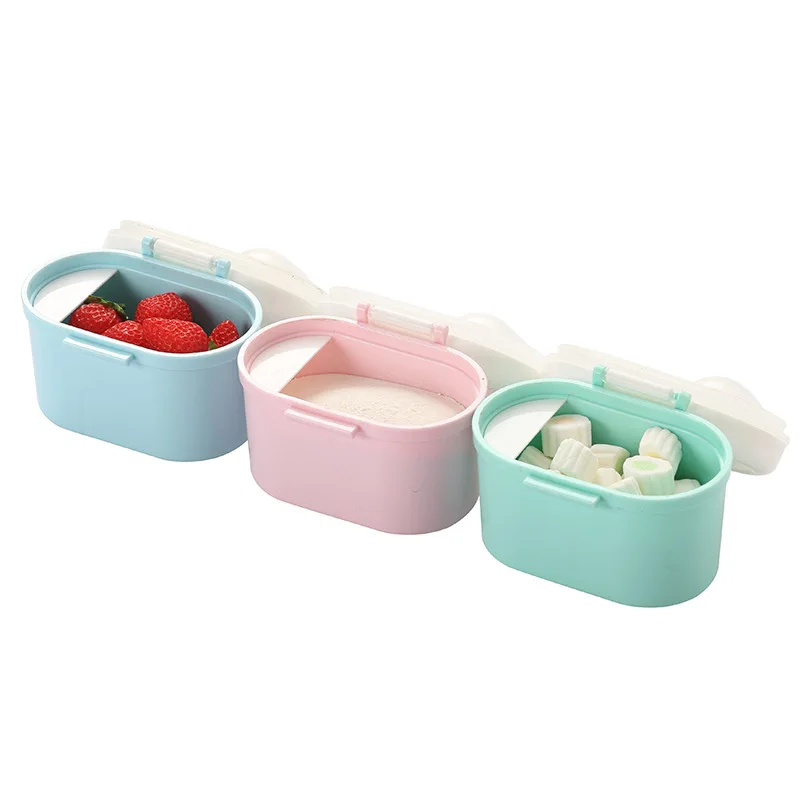 Baby Milk Storage Box Infants Portable Milk Powder Formula Food Container Storage Feeding Box For Kids Food