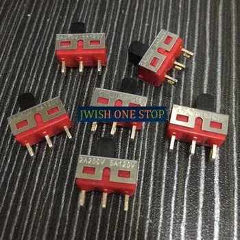 

TS-13 Single-Channel 3 Feet 2-Speed 5A120V2A250V Toggle Switch Red Sliding Q15