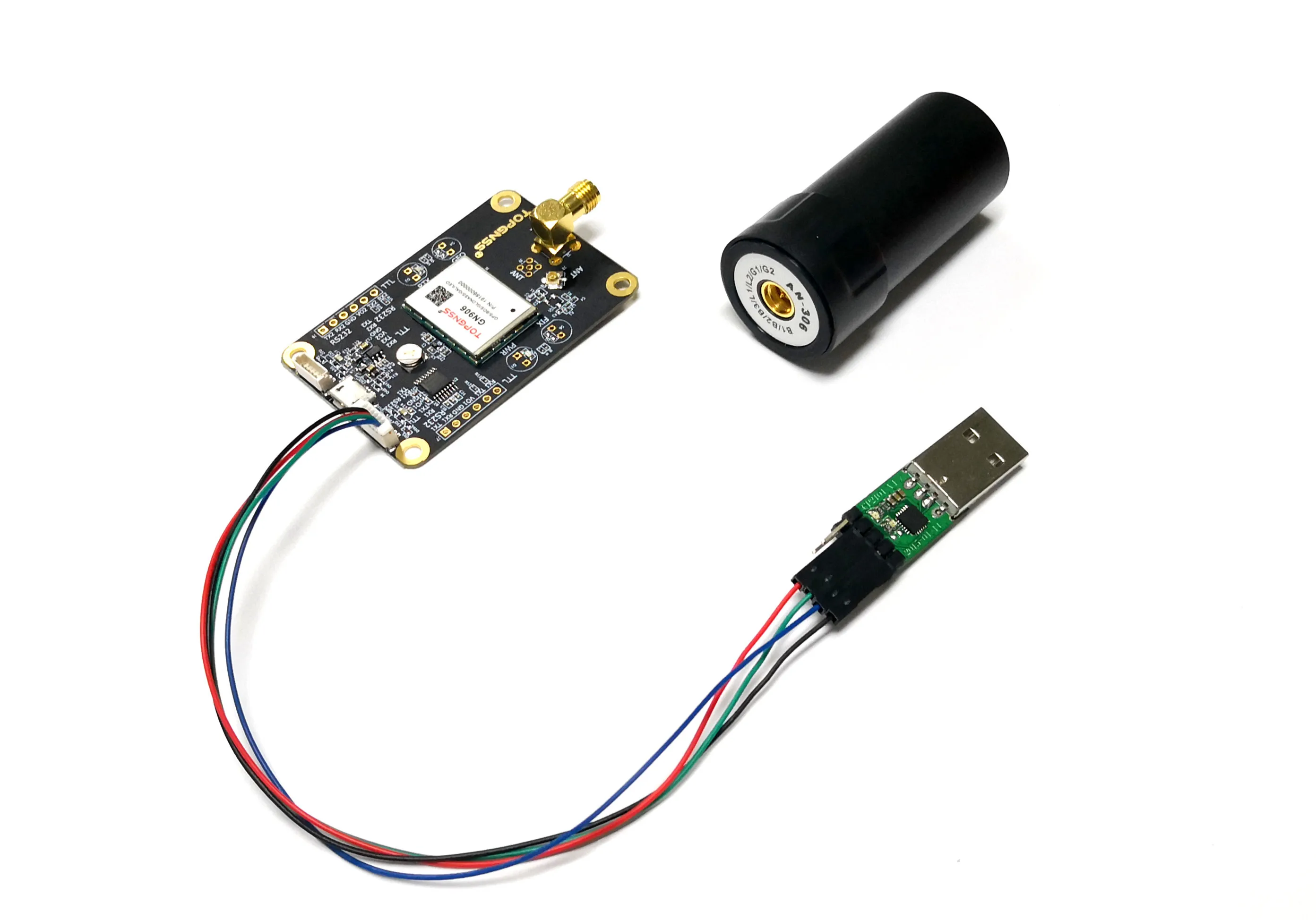 UART Differential Centimeter GPS Module ZED-F9P Module Test Evaluation Board NMEA0183 Supports Chihiro