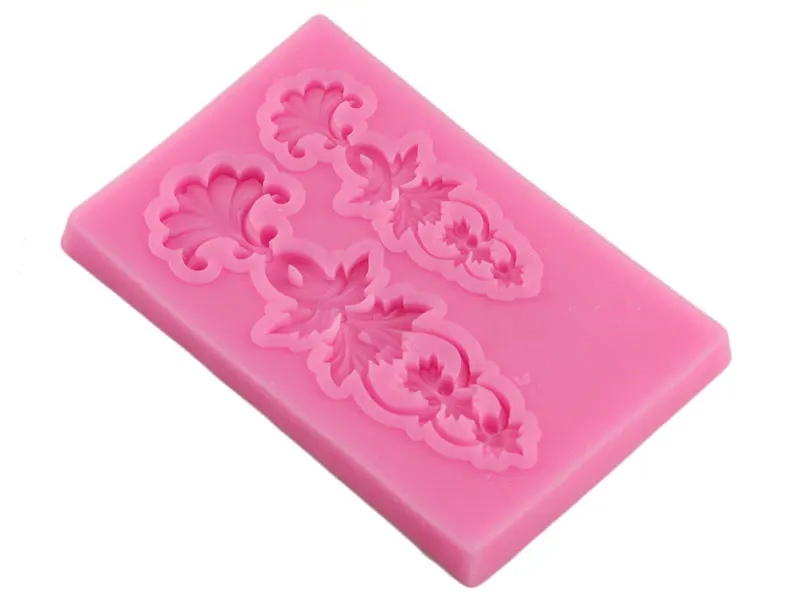Sugarcraft винтажная рельефная граница силиконовые формы форма для выпечки торта декоративное устройство для шоколада инструменты выпечки глиняные формы